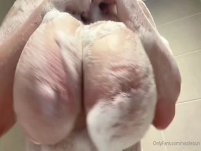 nicolebun massive lathered breasts shower