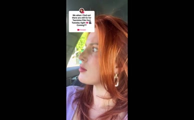 Bella Thorne Car Ride