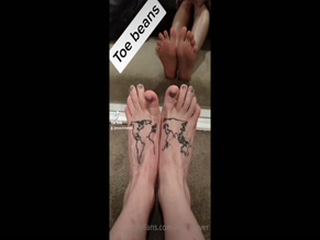 Rose-clover feet world map tattoos.