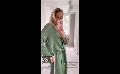 Stacey Solomon Tits and Ass Mirror Selfie