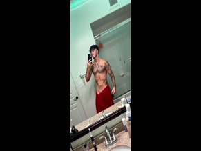 calebbury towel tease flex