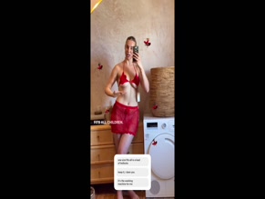 Chessie King Red Bikini One Size Fits All Fail