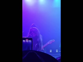 Mckenna Grace bra slip concert