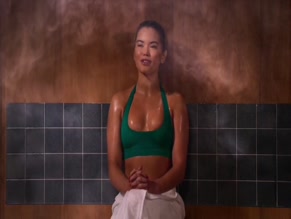 Paris Berelc Sauna Bra Cleavage
