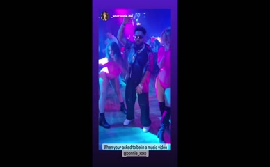 Phillipa Sharples ass dance music video