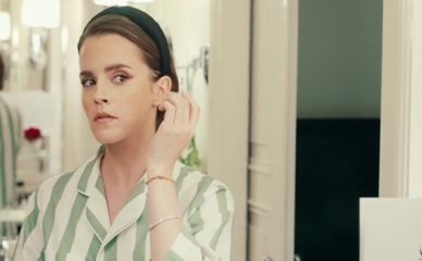 Emma Watson Prada Fall Winter 2024 Show Prep