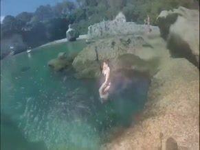 ellaredmond: Cliff Diving, Swimming, and Beach Fun