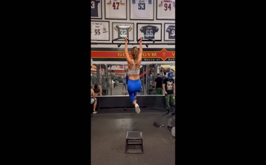 Rosie Jones Ass Pull-Ups
