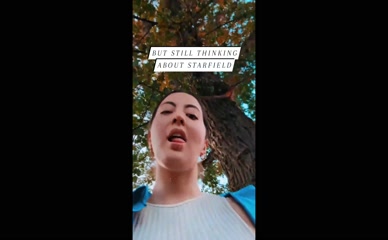 Jane Douglas tongue slip upskirt POV