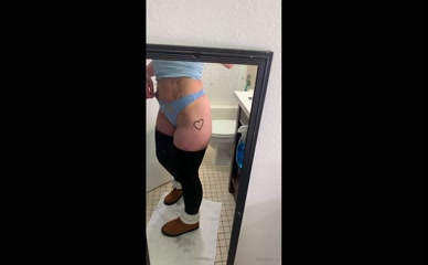morgylovesyou buttocks in light blue briefs