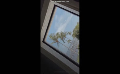Amanda Cerny topless balcony drink