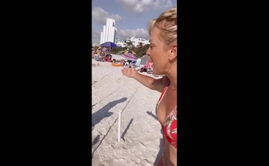 Kortney Wilson Bikini Beach Fishing