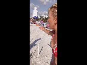 Kortney Wilson Bikini Beach Fishing