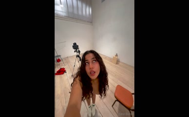 Junebunni topless selfie.