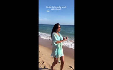 Nicole Scherzinger Beach Dance Bikini Reveal
