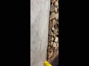 kimberlywestbrook00:00 placing trash in dumpster