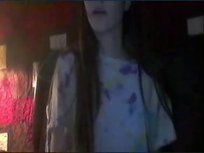 Julie Clark exposing stomach and entire butt in underwear