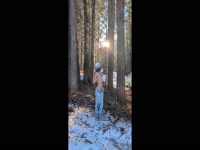 Honeylullah Topless Forest Flash