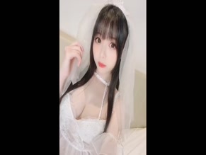Asian girl Shimo in lingerie.