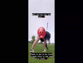 Madisen Markland Ass Golf Swing