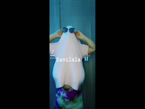 Paulina Davila Titty Drop Ghost Costume