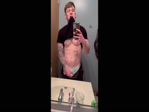 Himbohyena stroking in Jockey briefs