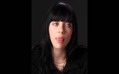 Billie Eilish Fake Tongue Tease