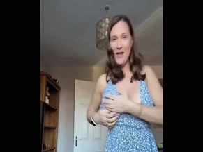 Lisa Dollan's Tits Slip Out of Dress