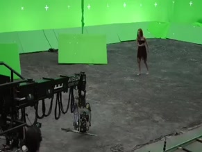 Millie Bobby Brown00:00 Exposed upper chest and shoulders VFX simulated burn injury prosthetics behind the scenes of Damsel