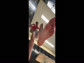 masterdomayden foot POV locker room
