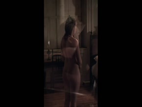 Florence Pugh: Bare back, full buttock and breast exposure.