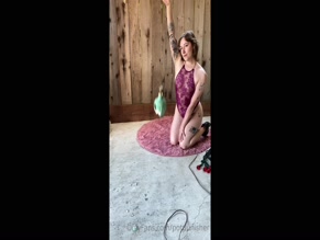 potpunisher transparent lace bodysuit shattering bong