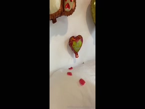 claudiafernandezzz Red Lingerie Bottom View Vulva Buttocks Visible