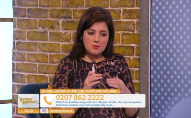 Storm Huntley: School Asks for Proof Kids Are Sick