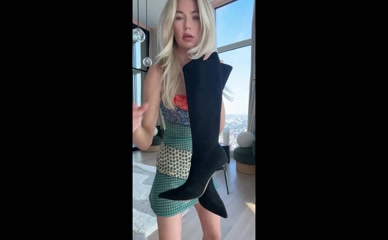 Georgia Toffolo Dress Reveal Cleavage