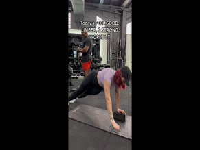 Joanna Jojo Levesque Gym Workout Ass Shots