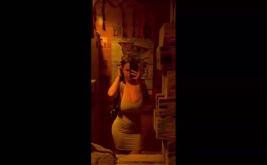 Natalia Polyakova Mirror Selfie Cleavage