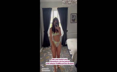 Jennifer Metcalfe Lingerie Try-On