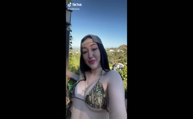 Noah Cyrus Camo Bikini Top