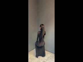 Normani Ass Shake Sheer Dress