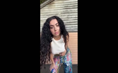 Charli XCX nipple slip.