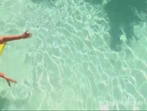 Breann McGregor: Topless Poolside Hose Job