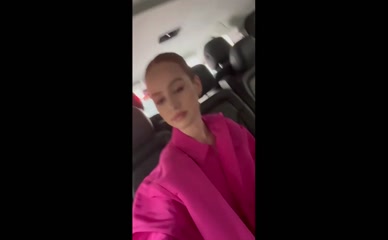 Madelaine Petsch Topless Car Ride Tease
