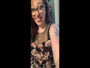 Mysticmynx18 floral dress tease.