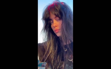Billie Eilish Fake Up-Skirt