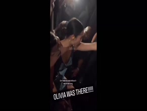 oliviarodrigo dancing club cleavage