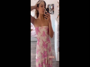 sportyspicegirl Strapless Dress Reveal