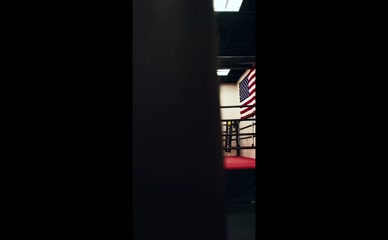 Ava Allan Boxing Workout in Sports Bra and Leggings