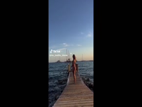 the__healthy_blonde Bare Butt Dock Walk