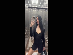 wildgoddess: Ass Selfie Elevator Flash